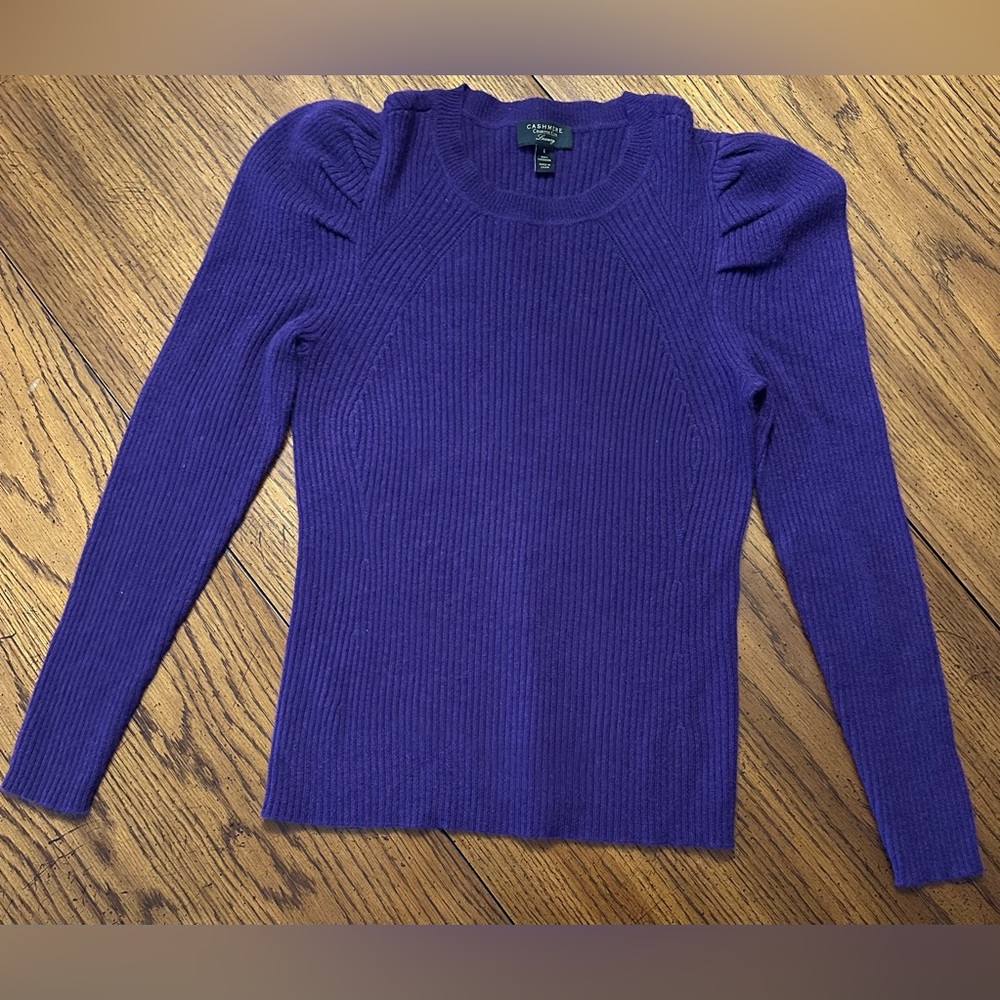 Charter Club Women’s Cashmere Sweater-Large